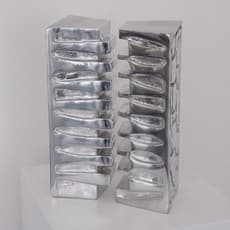 Saloua Raouda Choucair, Dual (1988-1990) by Saloua Raouda Choucair