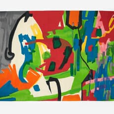 Etel Adnan, Farandole (2022) by Etel Adnan