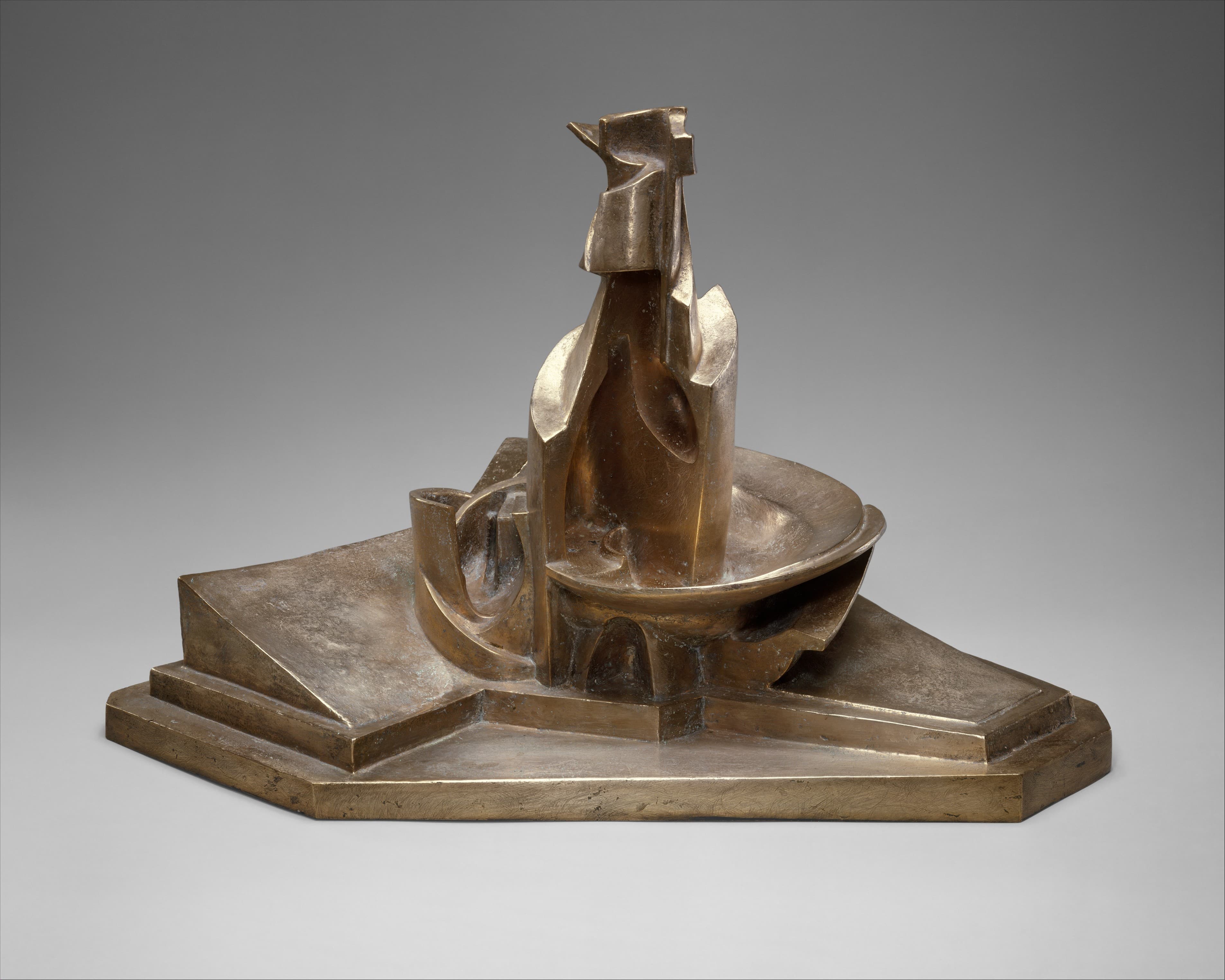 Development of a Bottle in Space by Umberto Boccioni